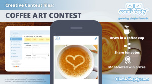 Coffee_Art_Contest-ComicReply_social_media_platform