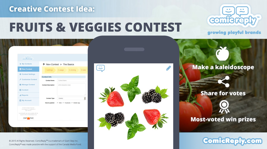 Fruits_and_Vegetables_Contest_ComicReply_social_media_platform