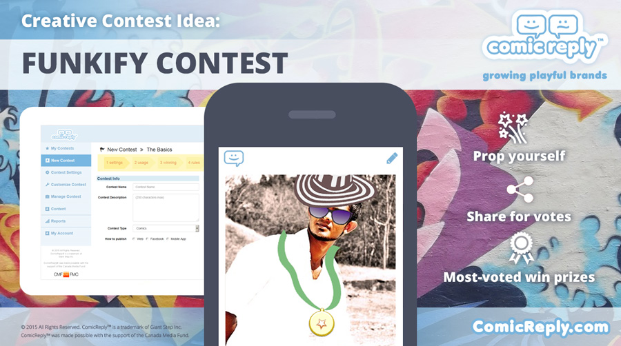 Funkify_Contest_ComicReply_social_media_platform