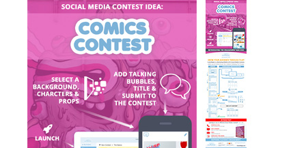ComicReply-Social-Media-Comics-Contest-Idea-For-Animation-Toy-Marketing-Infograhic-image