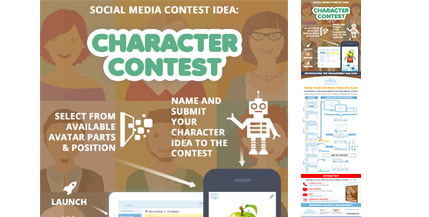 ComicReply-Social-Media-Contest-Idea-For-Animation-Toys-Marketing-Infograhic-image