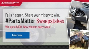 #PartsMatter Auto Safety Contest