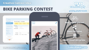Bike_Parking_Contest_ComicReply_social_media_platform