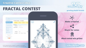 Fractal_Contest_ComicReply_social_media_platform